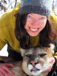 Silje Vang er utdannet naturforvalter og forsker p pumaer i Canada. 